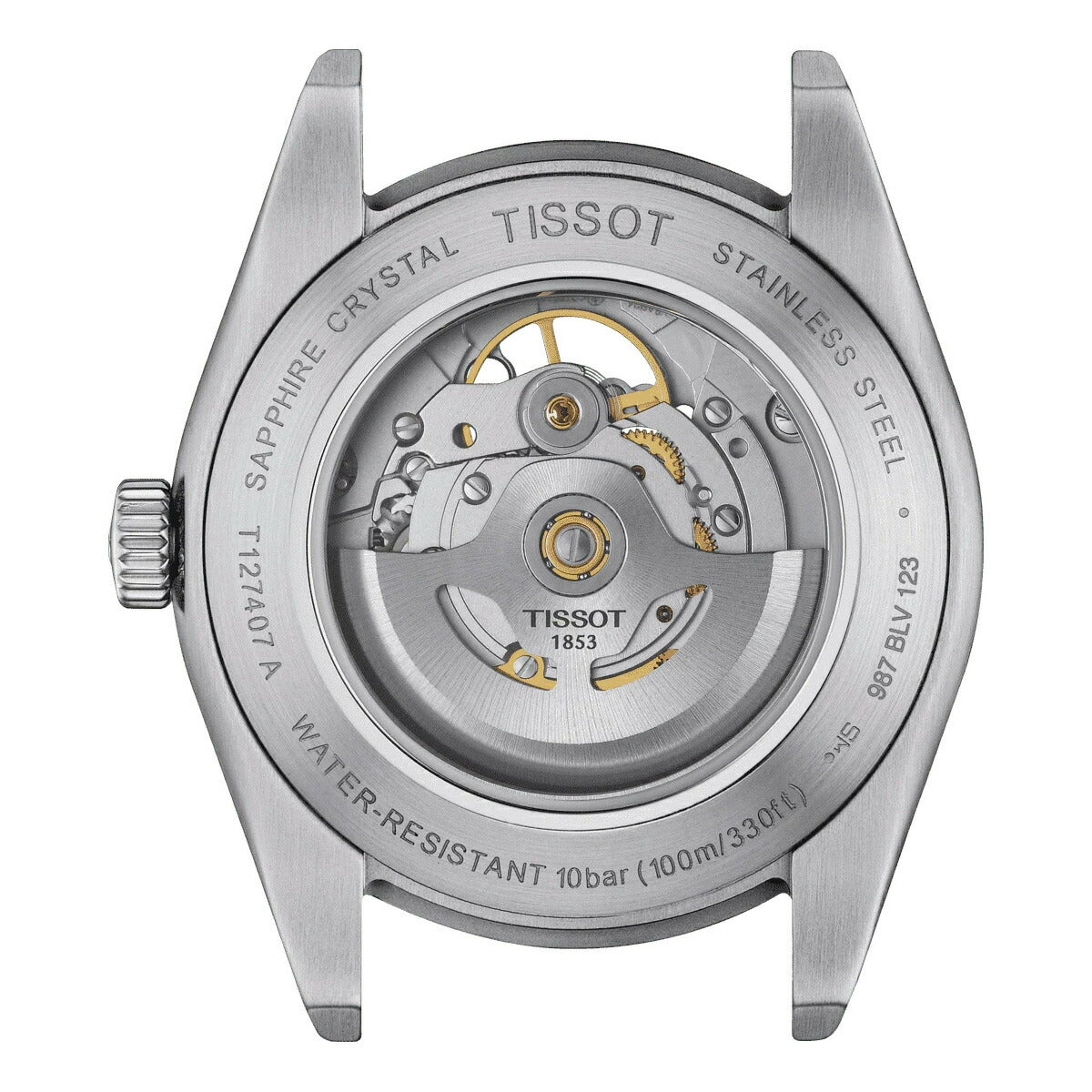 【36回分割手数料無料！】ティソ TISSOT ジェントルマン パワーマティック80 オープンハート T127.407.11.081.00 腕時計 メンズ GENTLEMAN POWERMATIC 80 OPEN HEART 自動巻き