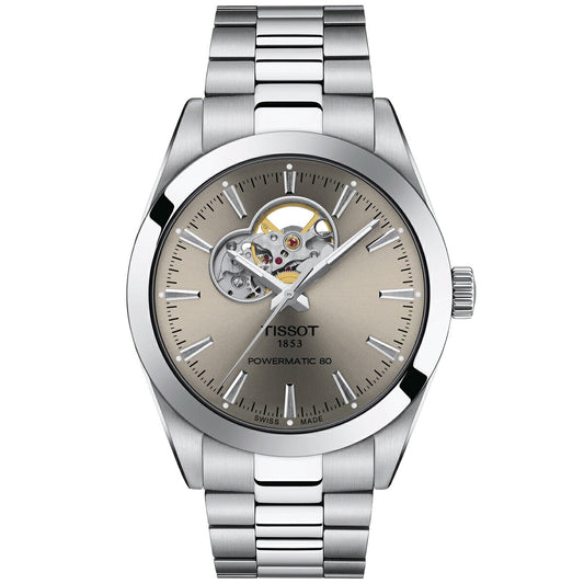 ティソ TISSOT ジェントルマン パワーマティック80 オープンハート T127.407.11.081.00 腕時計 メンズ GENTLEMAN POWERMATIC 80 OPEN HEART 自動巻き【60回分割手数料無料！】