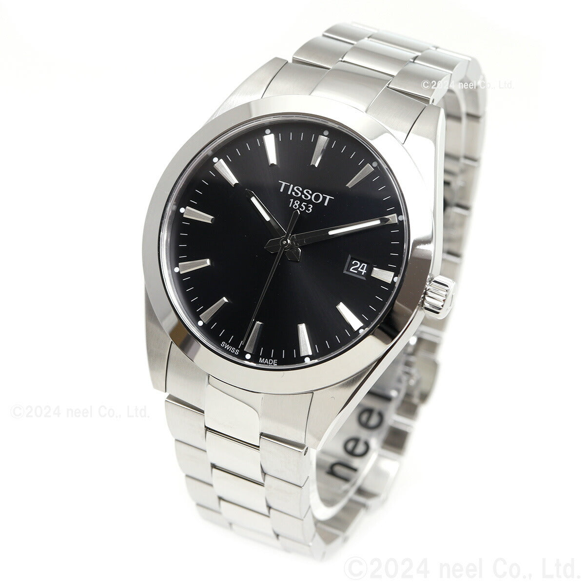 ティソ TISSOT 腕時計 メンズ Gentleman ジェントルマン T127.410.11.051.00