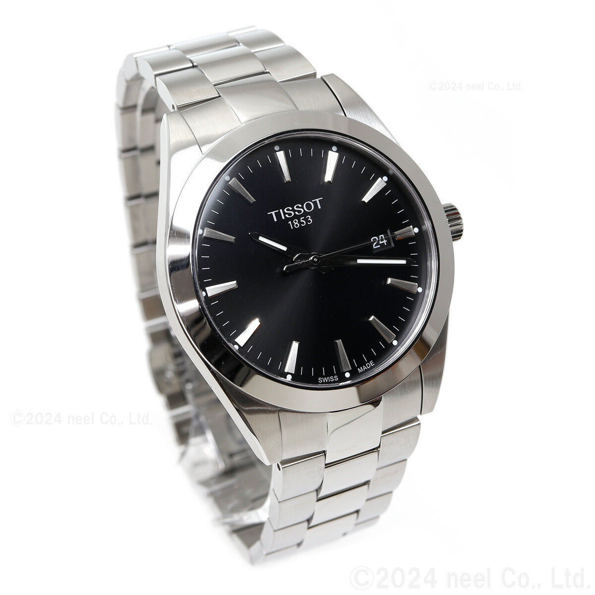 ティソ TISSOT 腕時計 メンズ Gentleman ジェントルマン T127.410.11.051.00