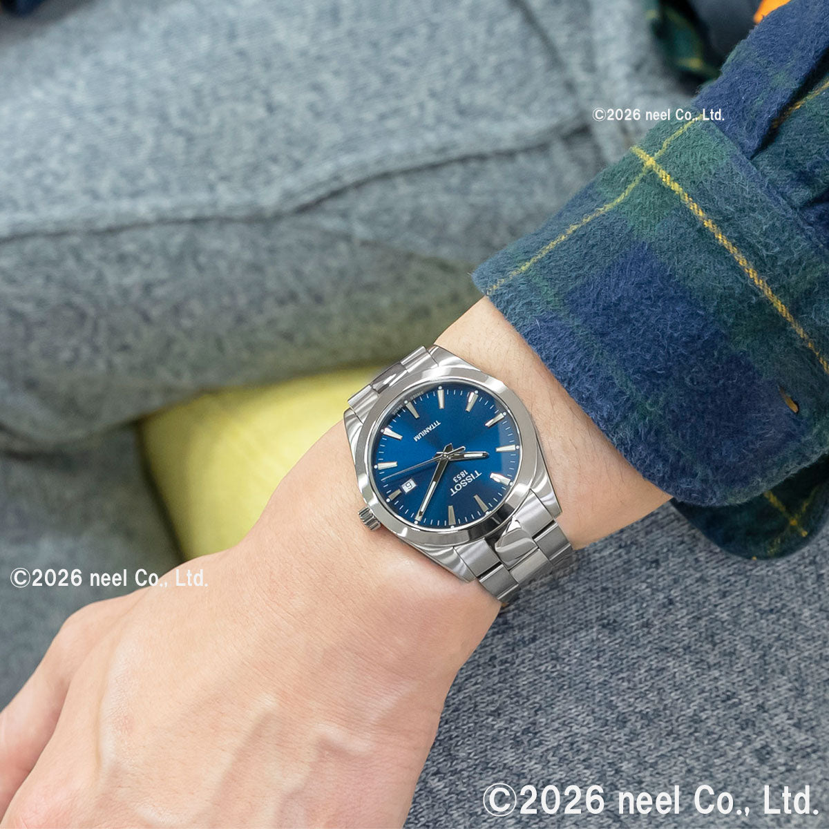 ティソ TISSOT 腕時計 メンズ ジェントルマン チタニウム GENTLEMAN TITANIUM T127.410.44.041.00