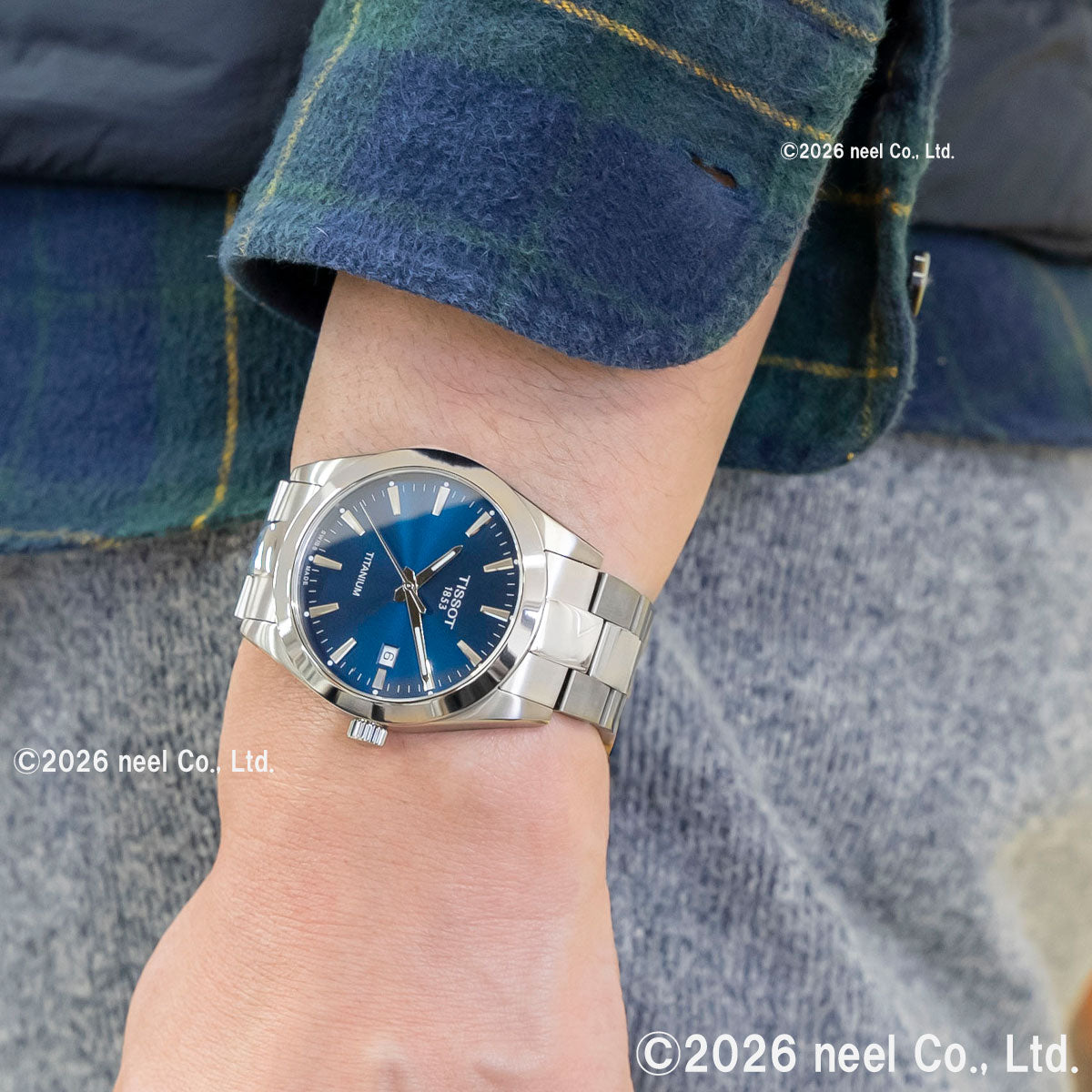 ティソ TISSOT 腕時計 メンズ ジェントルマン チタニウム GENTLEMAN TITANIUM T127.410.44.041.00