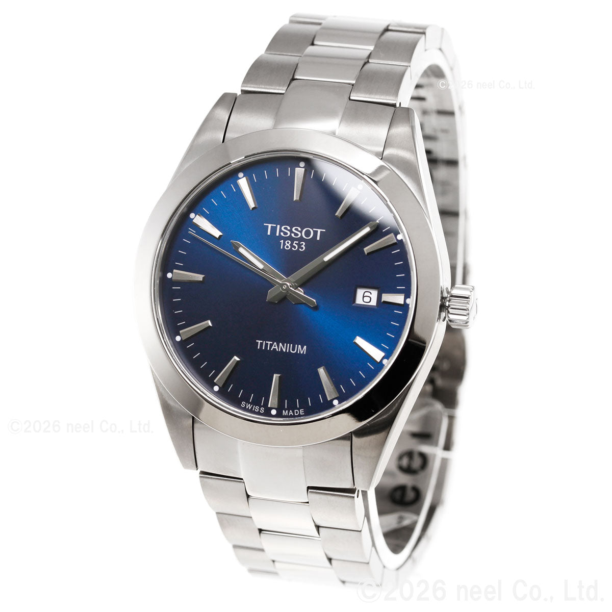 ティソ TISSOT 腕時計 メンズ ジェントルマン チタニウム GENTLEMAN TITANIUM T127.410.44.041.00