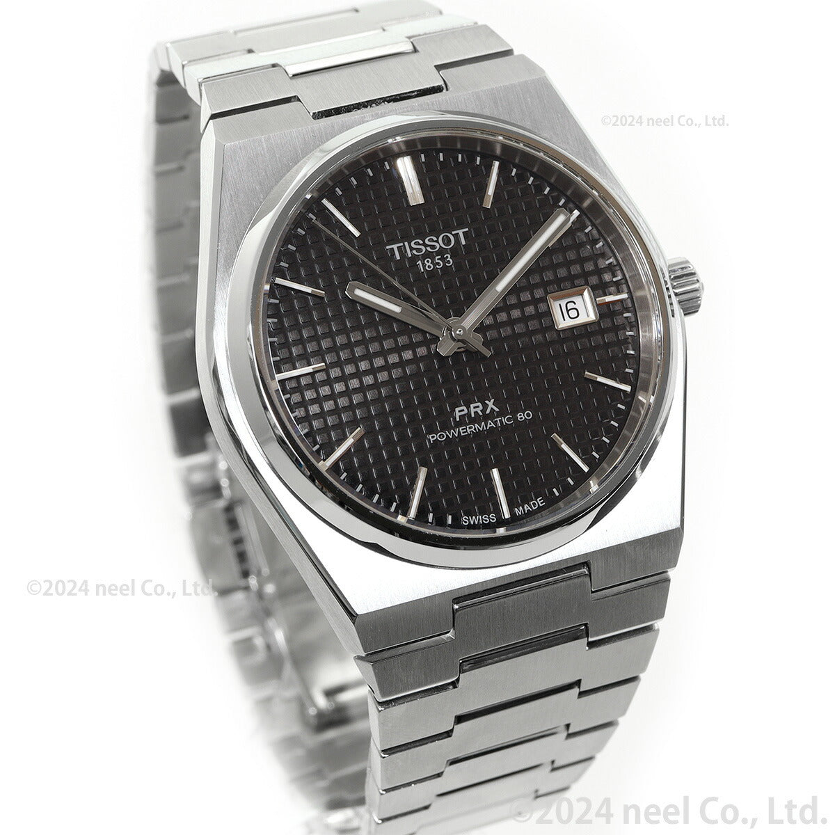 楽天市場】正規品TISSOT ティソPRX ブラック文字盤 自動巻き