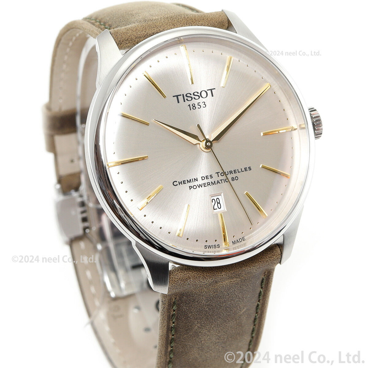 【36回分割手数料無料！】ティソ TISSOT シュマン・デ・トゥレル パワーマティック80 42MM T139.407.16.261.00 腕時計 メンズ 自動巻き CHEMIN DES TOURELLES POWERMATIC 80