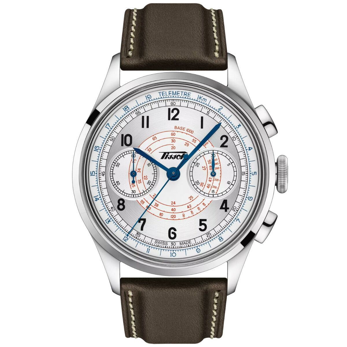 ティソ TISSOT テレメーター 1938 T142.462.16.032.00 腕時計 メンズ 自動巻き クロノグラフ【60回分割手数料無料！】