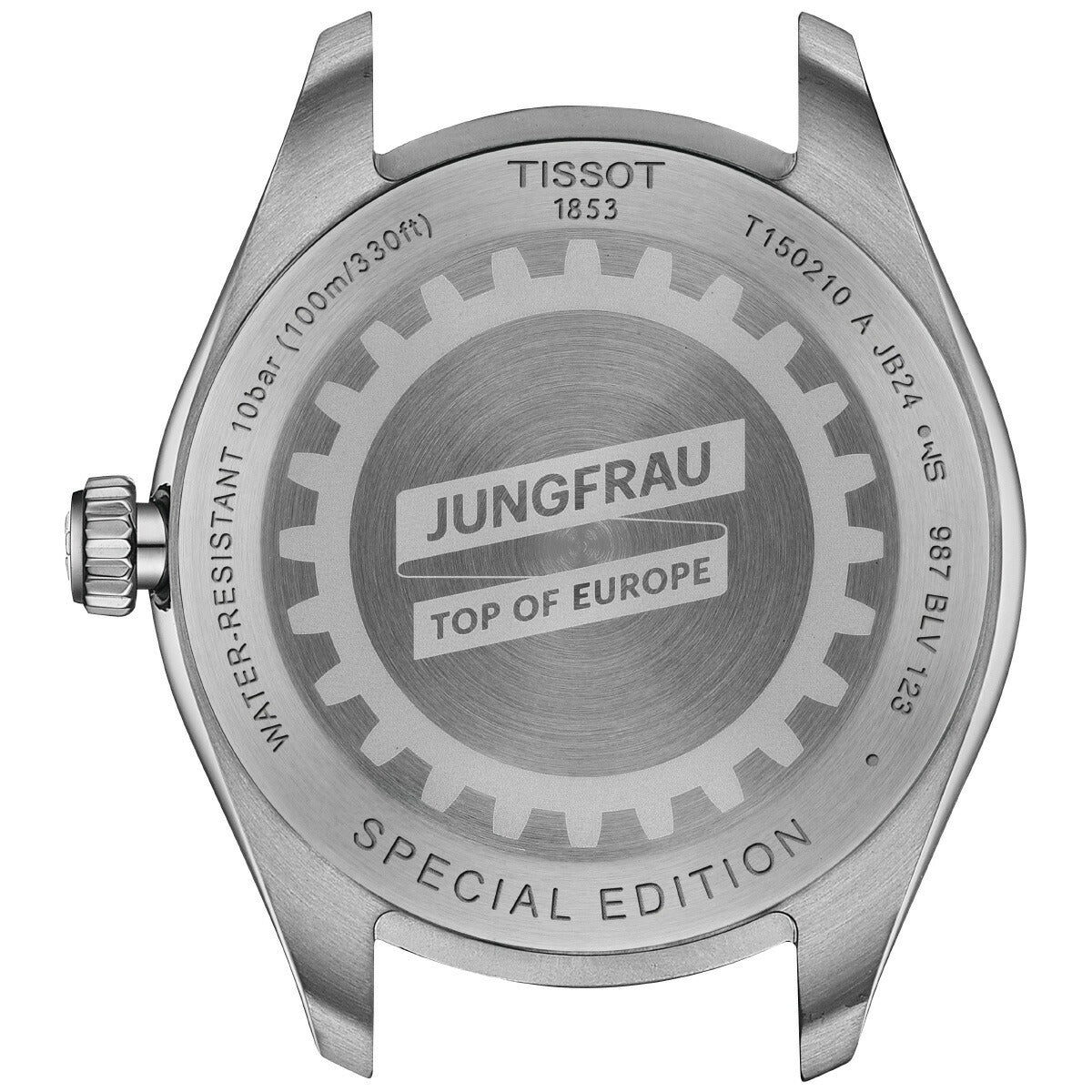 ティソ TISSOT ピーアール PR 100 ユングフラウ クォーツ 34MM T150.210.11.041.01 腕時計 メンズ レディース【2025 新作】【60回分割手数料無料！】