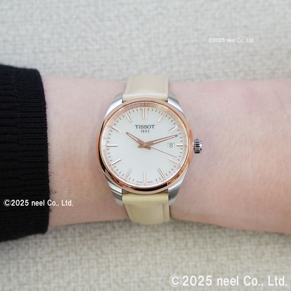 【新品電池】TISSOT PR100 メンズ 腕時計 デイト ゴールド 12角形 新品電池】TISSOT PR100 メンズ 腕時計 デイト ゴールド 12角形