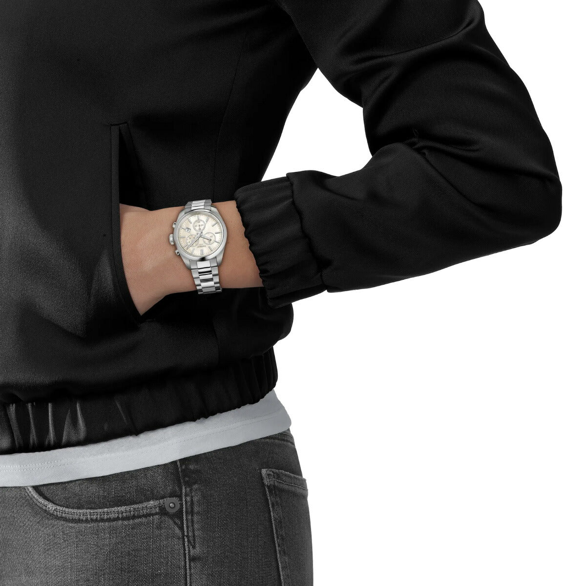 ティソ TISSOT PR100 クロノグラフ 36mm T150.217.11.111.00 腕時計 レディース【2026 新作】【60回分割手数料無料！】
