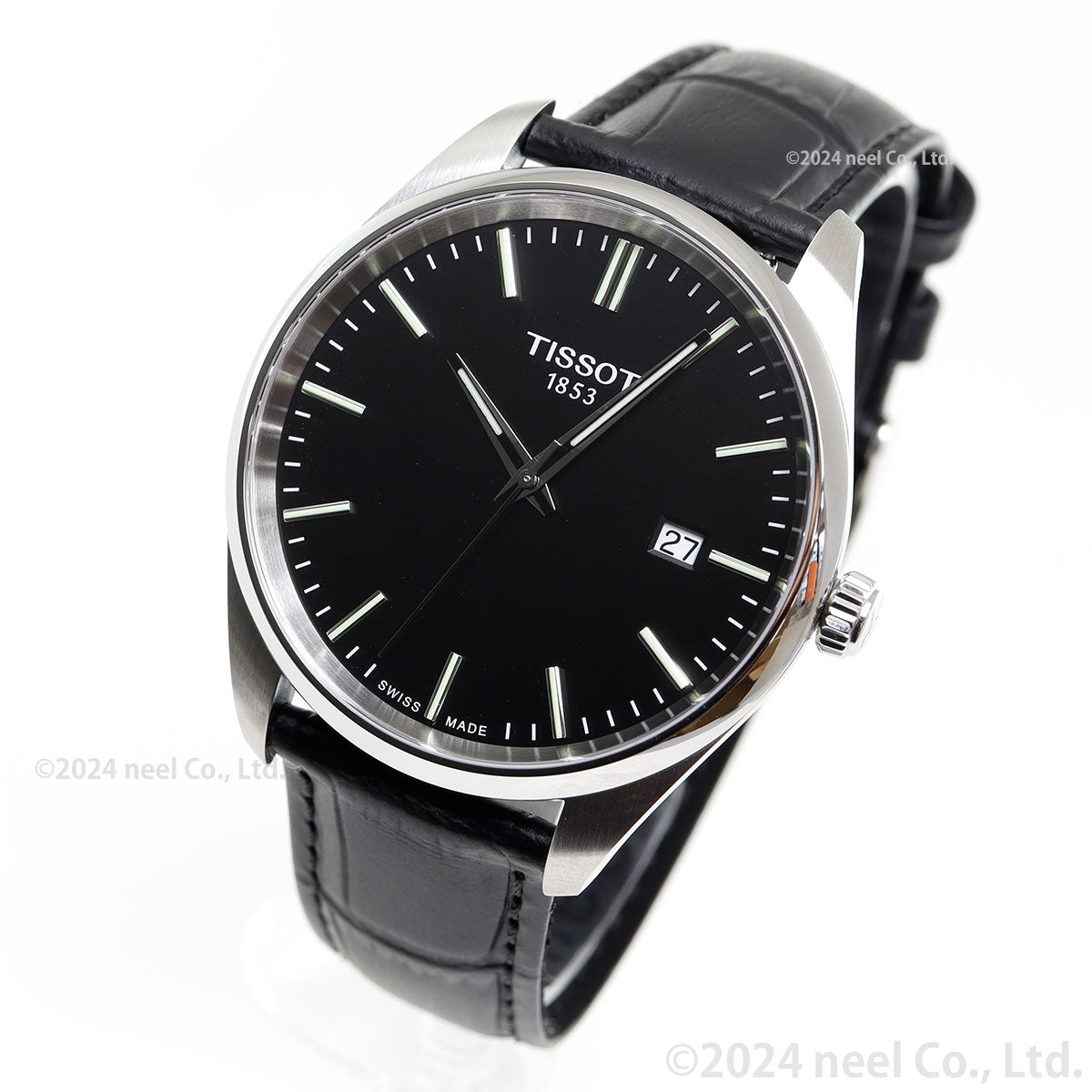 【36回分割手数料無料！】ティソ TISSOT PR 100 クォーツ 40mm T150.410.16.051.00 腕時計 メンズ【2024 新作】