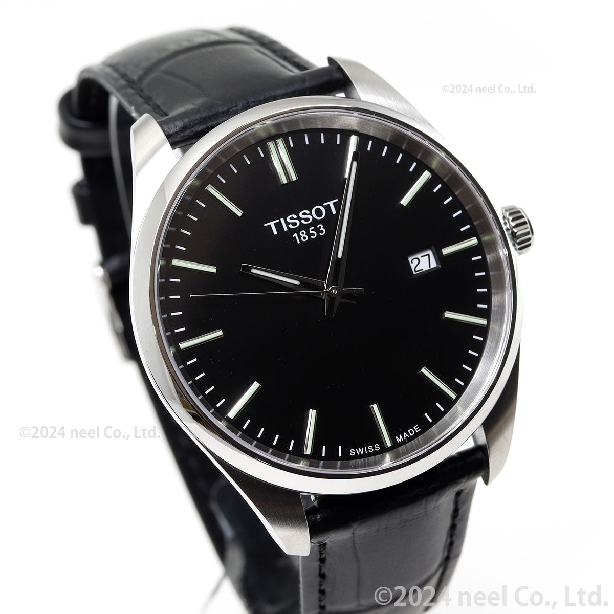 【36回分割手数料無料！】ティソ TISSOT PR 100 クォーツ 40mm T150.410.16.051.00 腕時計 メンズ【2024 新作】