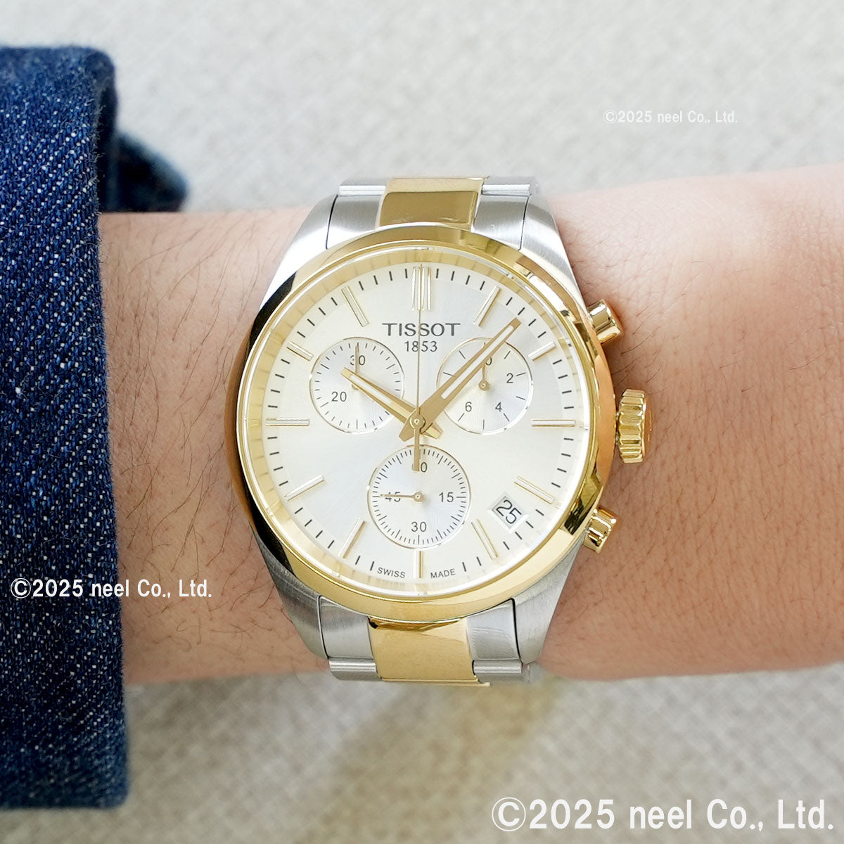 ティソ TISSOT PR 100 CHRONOGRAPH ピーアール 100 クロノグラフ T150.417.22.031.00 腕時計 メンズ【60回分割手数料無料！】