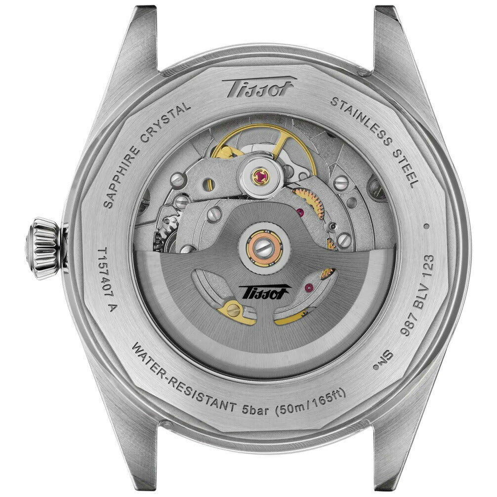 ティソ TISSOT ヴィソデート VISODATE 39mm T157.407.11.041.00 腕時計 メンズ レディース 自動巻き【2026 新作】【60回分割手数料無料！】