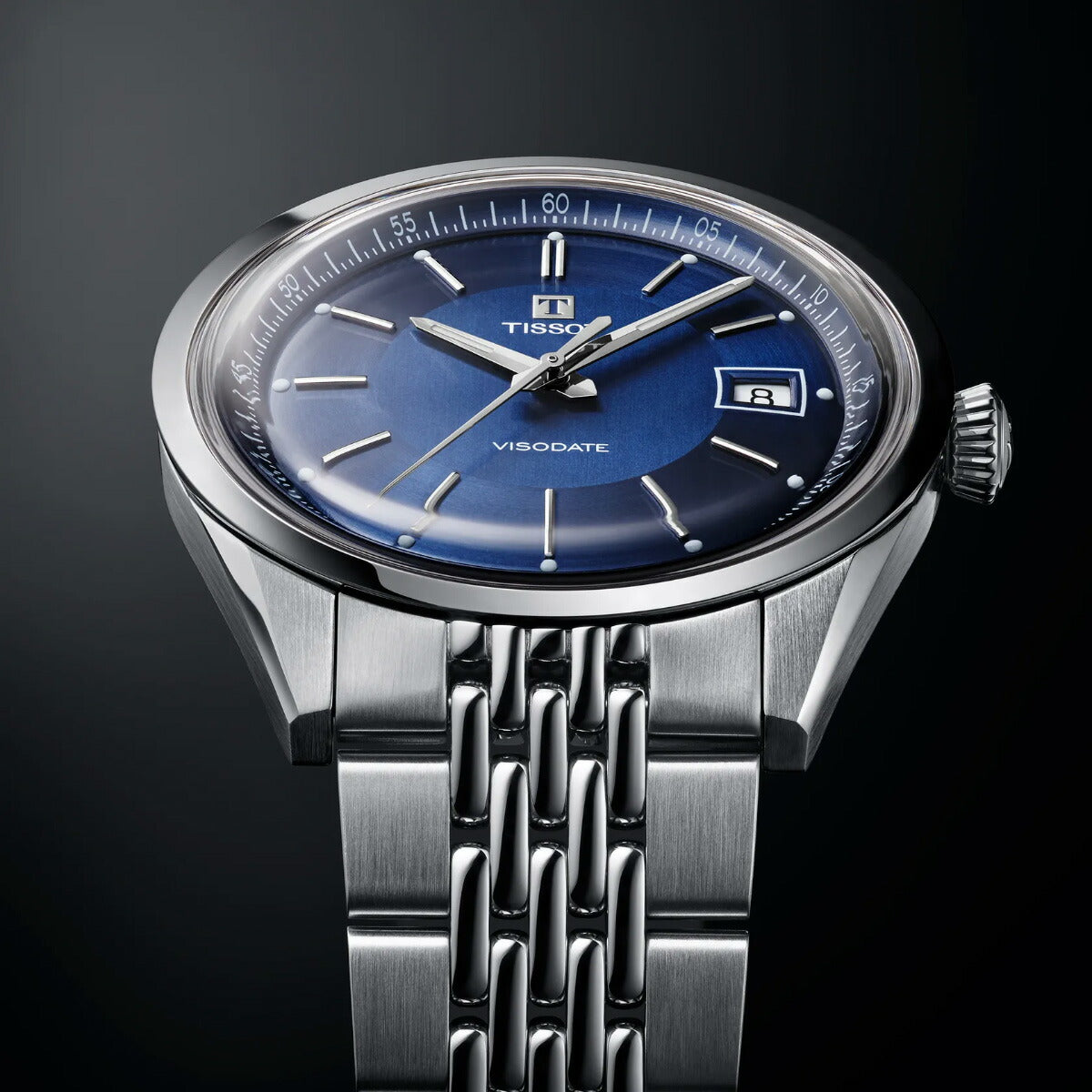 ティソ TISSOT ヴィソデート VISODATE 39mm T157.407.11.041.00 腕時計 メンズ レディース 自動巻き【2026 新作】【60回分割手数料無料！】