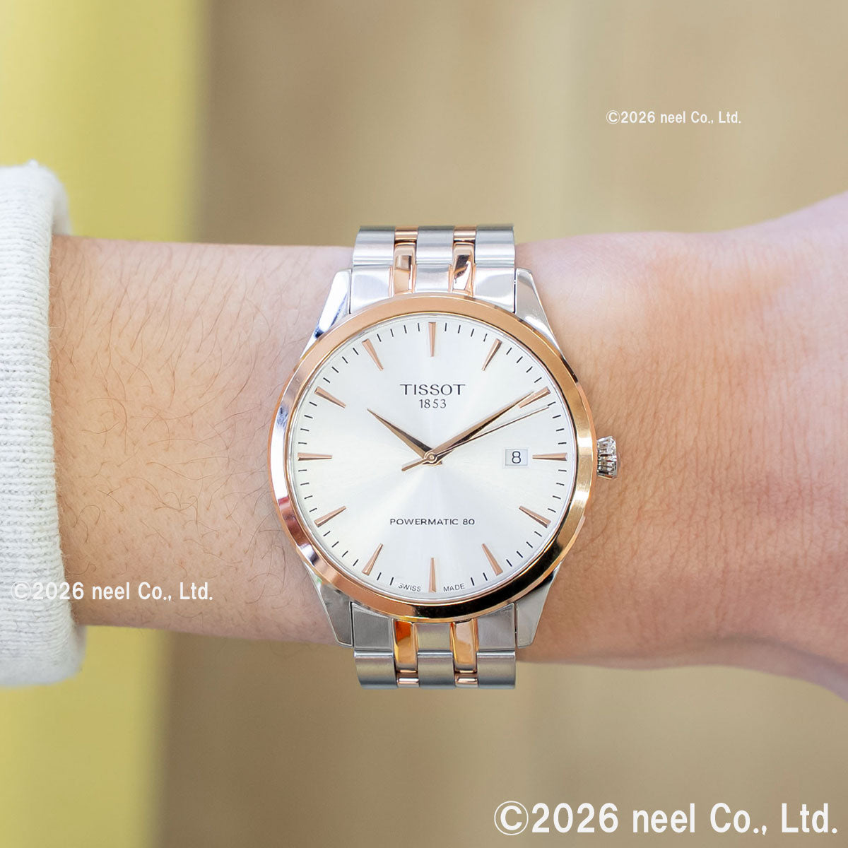 ティソ TISSOT クラシック ドリーム パワーマティック80 CLASSIC DREAM 40mm T158.407.22.031.01 腕時計 メンズ