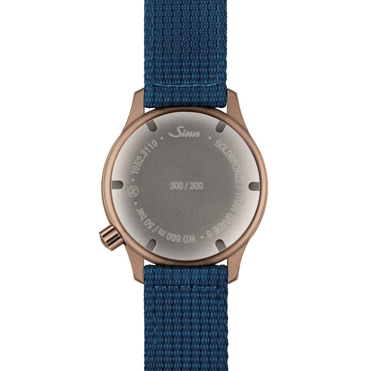 Sinn ジン T50 GOLDBRONZE B 自動巻き 腕時計 メンズ Diving Watches テキスタイルストラップ ドイツ製 世界限定300本【60回分割手数料無料！】
