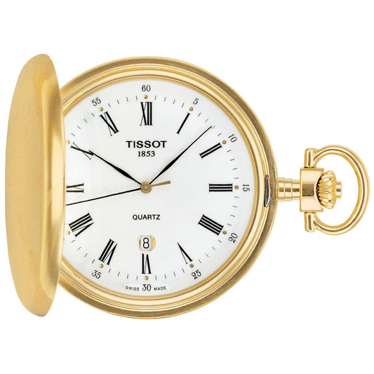 ティソ TISSOT 懐中時計 ポケットウォッチ サボネット クォーツ SAVONNETTE QUARTZ T83.4.553.13