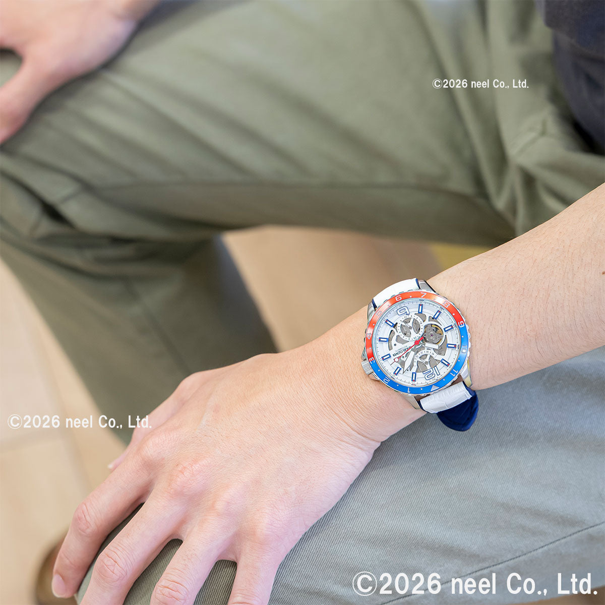 エンジェルクローバー ANGEL CLOVER 腕時計 メンズ TCA45SWH-WH 自動巻き タイムクラフトダイバー オートマチック TIME CRAFT DIVER