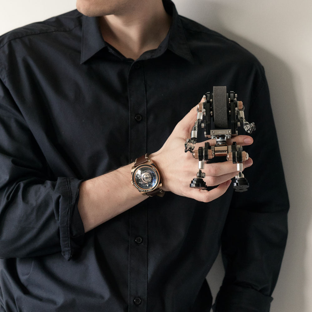 タックス TACS AVL II ブロンズ × ロボトイズ コラボモデル 限定BOXセット TS1803O 腕時計 メンズ 自動巻き AVL II Bronze × Robotoys