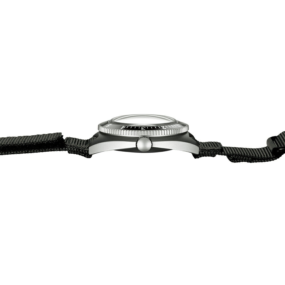 ベンラス BENRUS 腕時計 メンズ コンバットシリーズ TYPE-I SV COMBAT BK ミリタリーウォッチ シルバー/ブラック