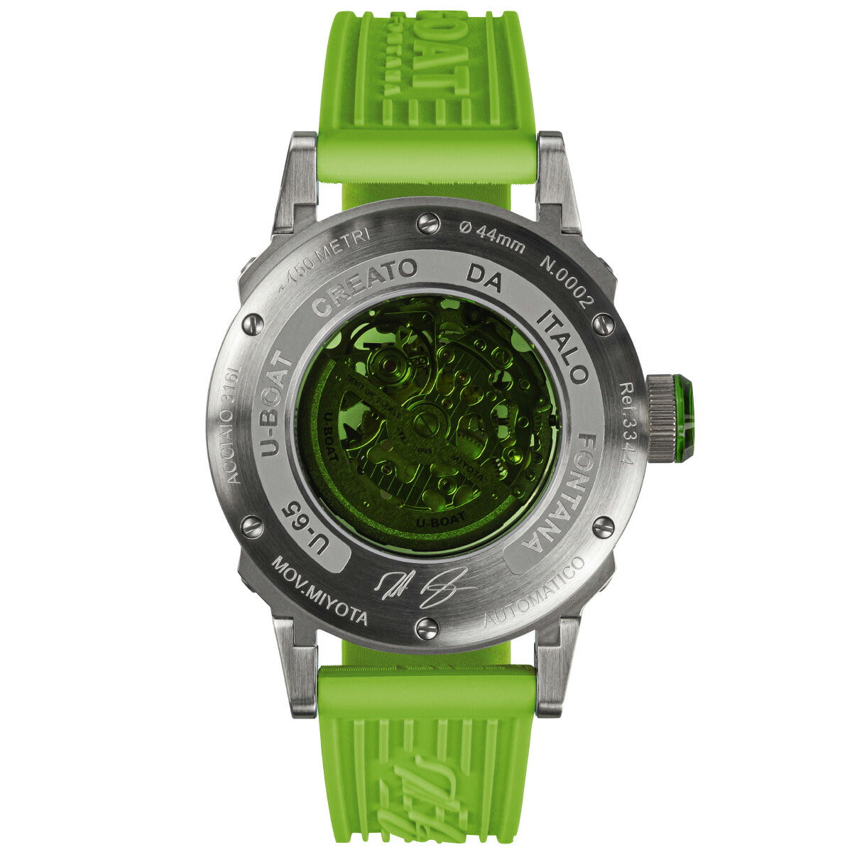 ユーボート U-BOAT 腕時計 メンズ 自動巻き U-65 AUTOMATIC 3344