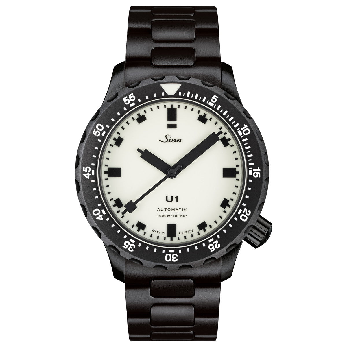 Sinn ジン U1 S L 自動巻き 世界限定300本 腕時計 メンズ Diving Watches ダイバーズウォッチ ダブルロック式ブレスレット ドイツ製