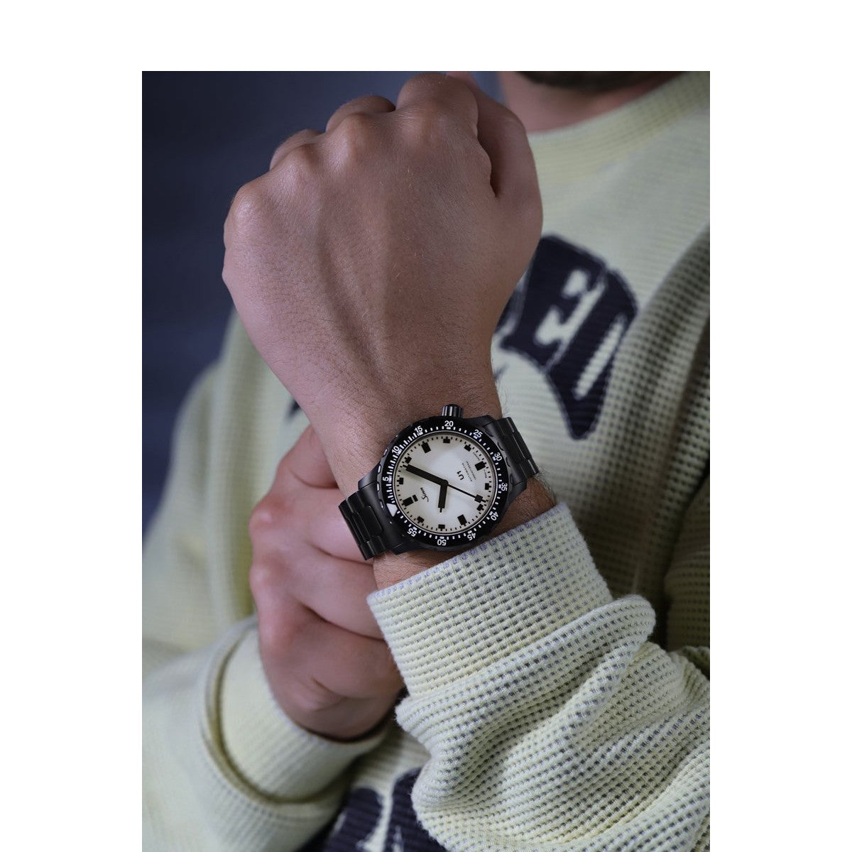 Sinn ジン U1 S L 自動巻き 世界限定300本 腕時計 メンズ Diving Watches ダイバーズウォッチ ダブルロック式ブレスレット ドイツ製