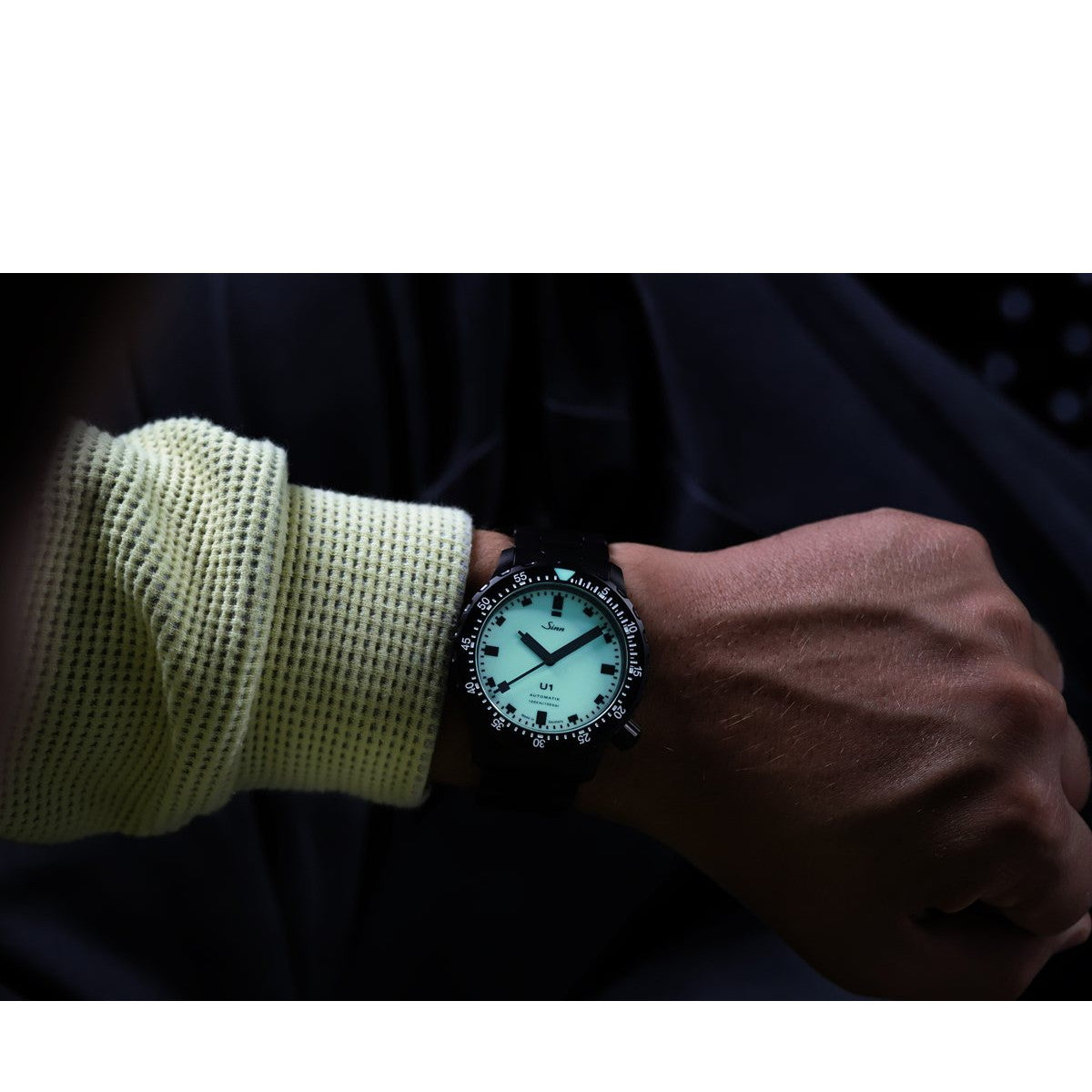 Sinn ジン U1 S L 自動巻き 世界限定300本 腕時計 メンズ Diving Watches ダイバーズウォッチ ダブルロック式ブレスレット ドイツ製