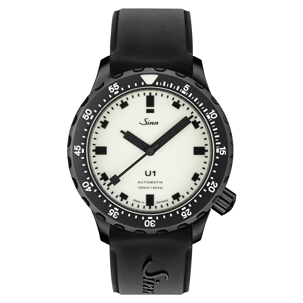 Sinn ジン U1 S L 自動巻き 腕時計 メンズ Diving Watches ダイバーズウォッチ シリコンストラップ ドイツ製【60回分割手数料無料！】