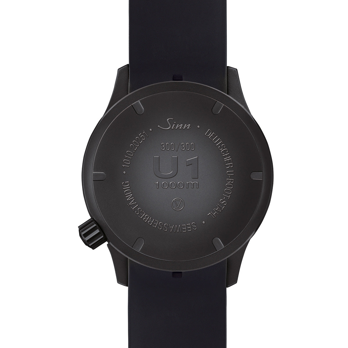 Sinn ジン U1 S L 自動巻き 腕時計 メンズ Diving Watches ダイバーズウォッチ シリコンストラップ ドイツ製【60回分割手数料無料！】