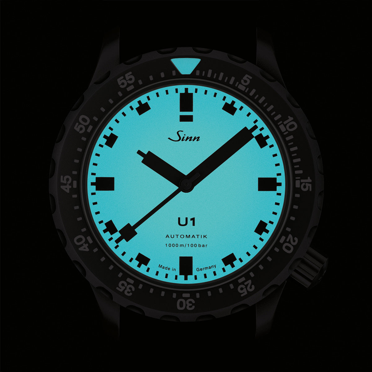 Sinn ジン U1 S L 自動巻き 腕時計 メンズ Diving Watches ダイバーズウォッチ シリコンストラップ ドイツ製【60回分割手数料無料！】