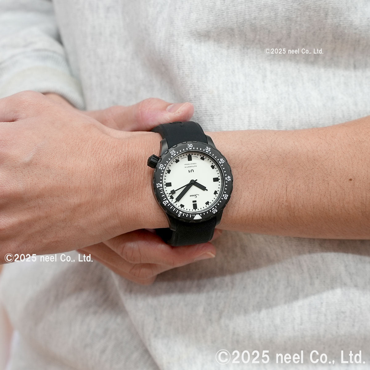 Sinn ジン U1 S L 自動巻き 腕時計 メンズ Diving Watches ダイバーズウォッチ シリコンストラップ ドイツ製【60回分割手数料無料！】