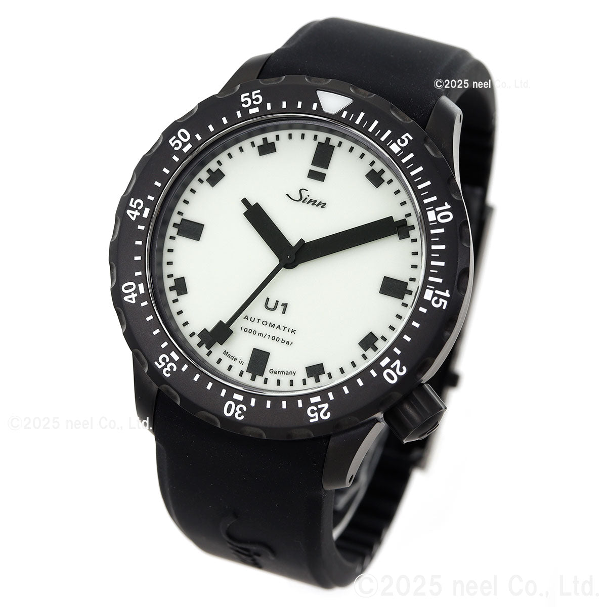 Sinn ジン U1 S L 自動巻き 腕時計 メンズ Diving Watches ダイバーズウォッチ シリコンストラップ ドイツ製【60回分割手数料無料！】