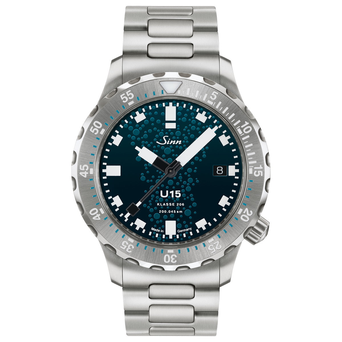 Sinn ジン U15 自動巻き 腕時計 メンズ Diving Watches ダイバーズウォッチ ステンレスバンド ドイツ製【60回分割手数料無料！】