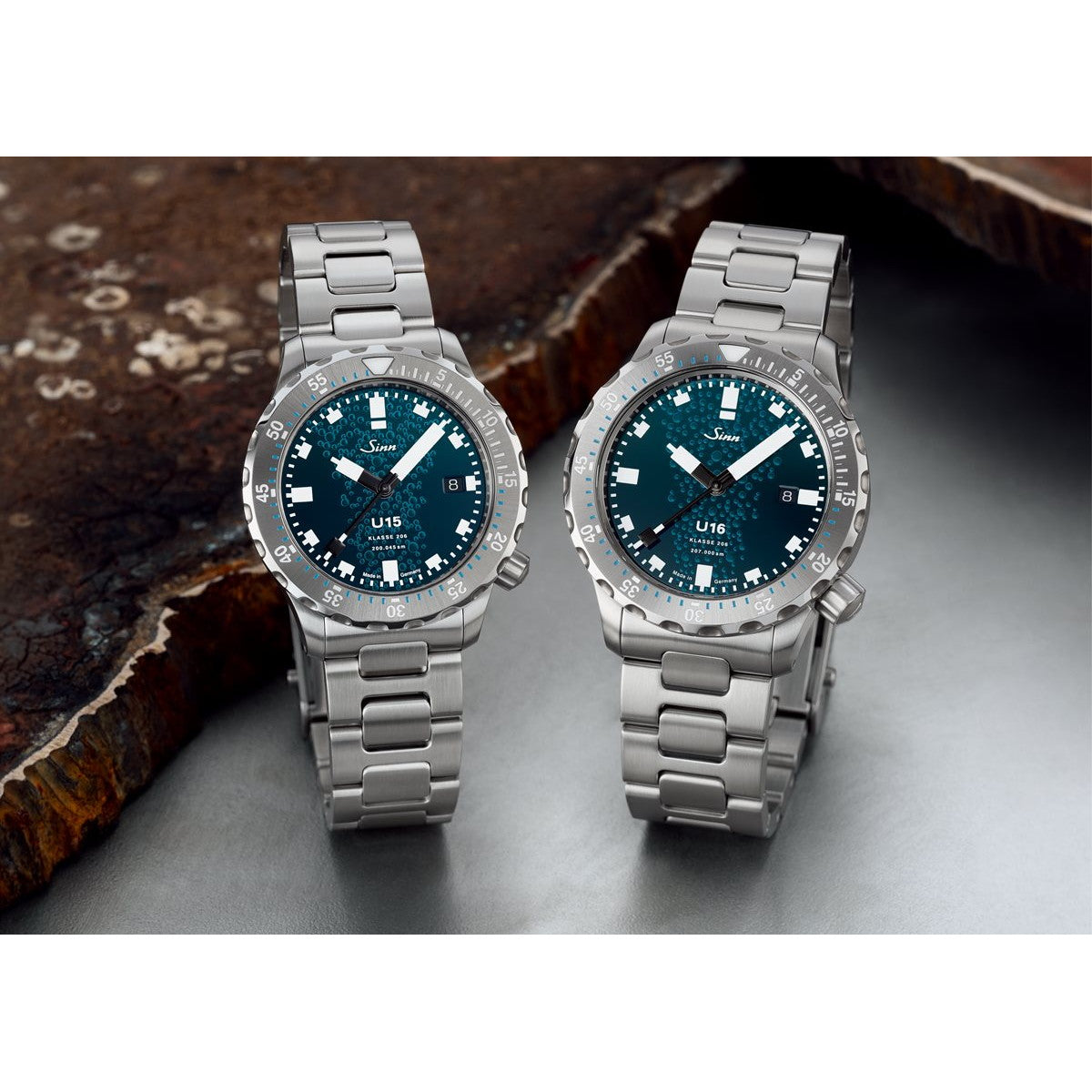 Sinn ジン U15 自動巻き 腕時計 メンズ Diving Watches ダイバーズウォッチ ステンレスバンド ドイツ製【60回分割手数料無料！】