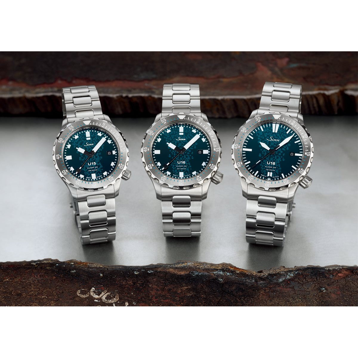 Sinn ジン U15 自動巻き 腕時計 メンズ Diving Watches ダイバーズウォッチ ステンレスバンド ドイツ製【60回分割手数料無料！】