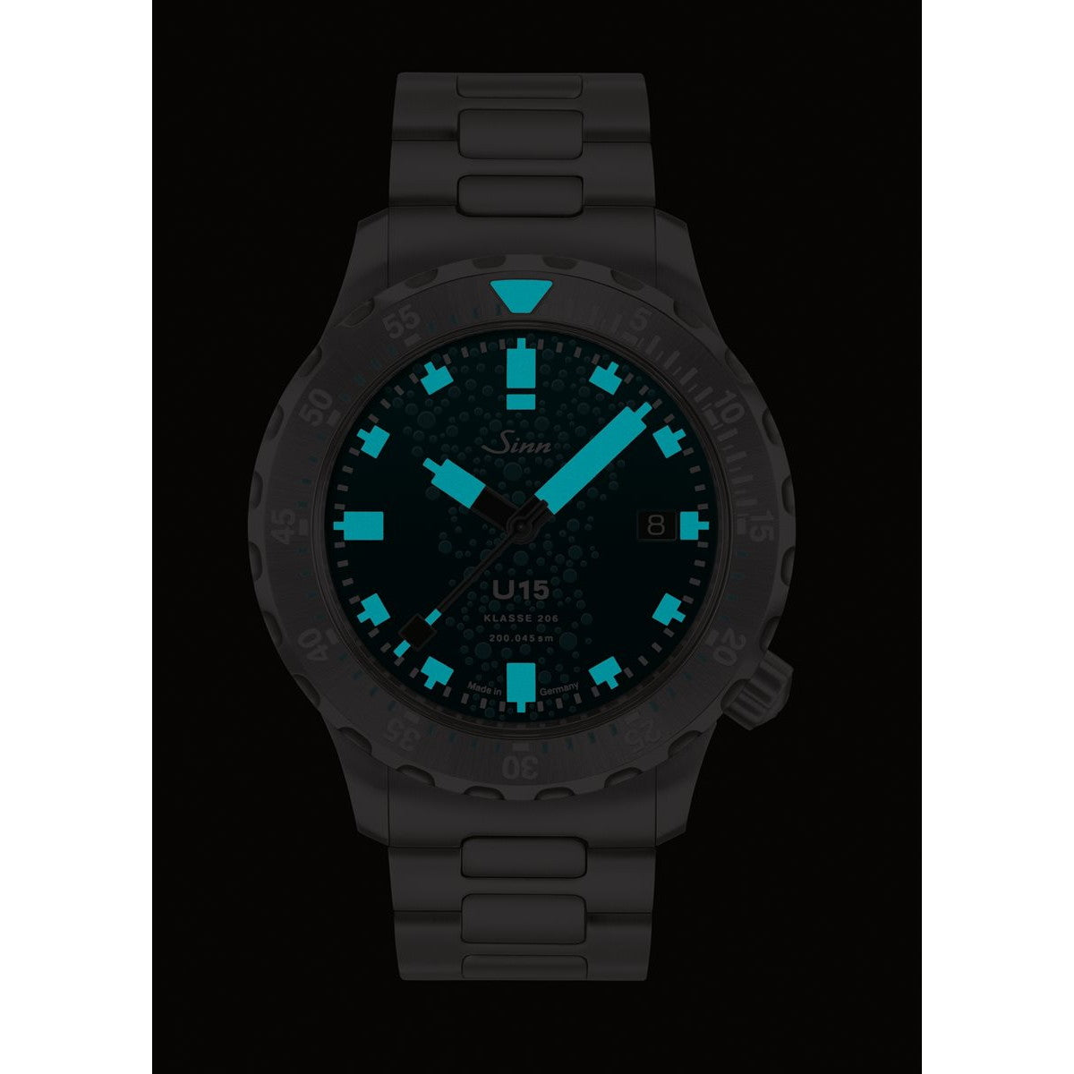 Sinn ジン U15 自動巻き 腕時計 メンズ Diving Watches ダイバーズウォッチ ステンレスバンド ドイツ製【60回分割手数料無料！】