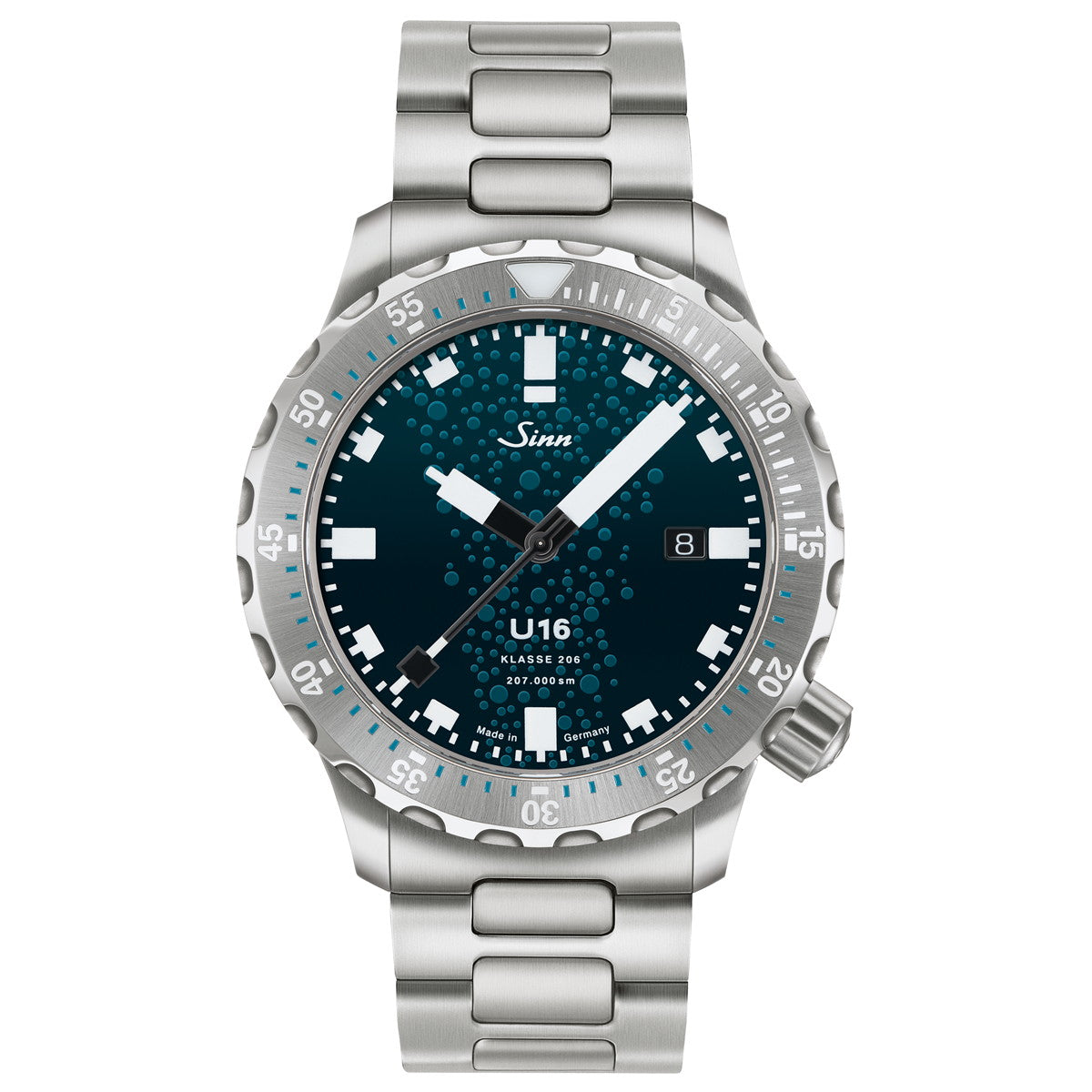 Sinn ジン U16 自動巻き 腕時計 メンズ Diving Watches ダイバーズウォッチ ステンレスバンド ドイツ製【60回分割手数料無料！】