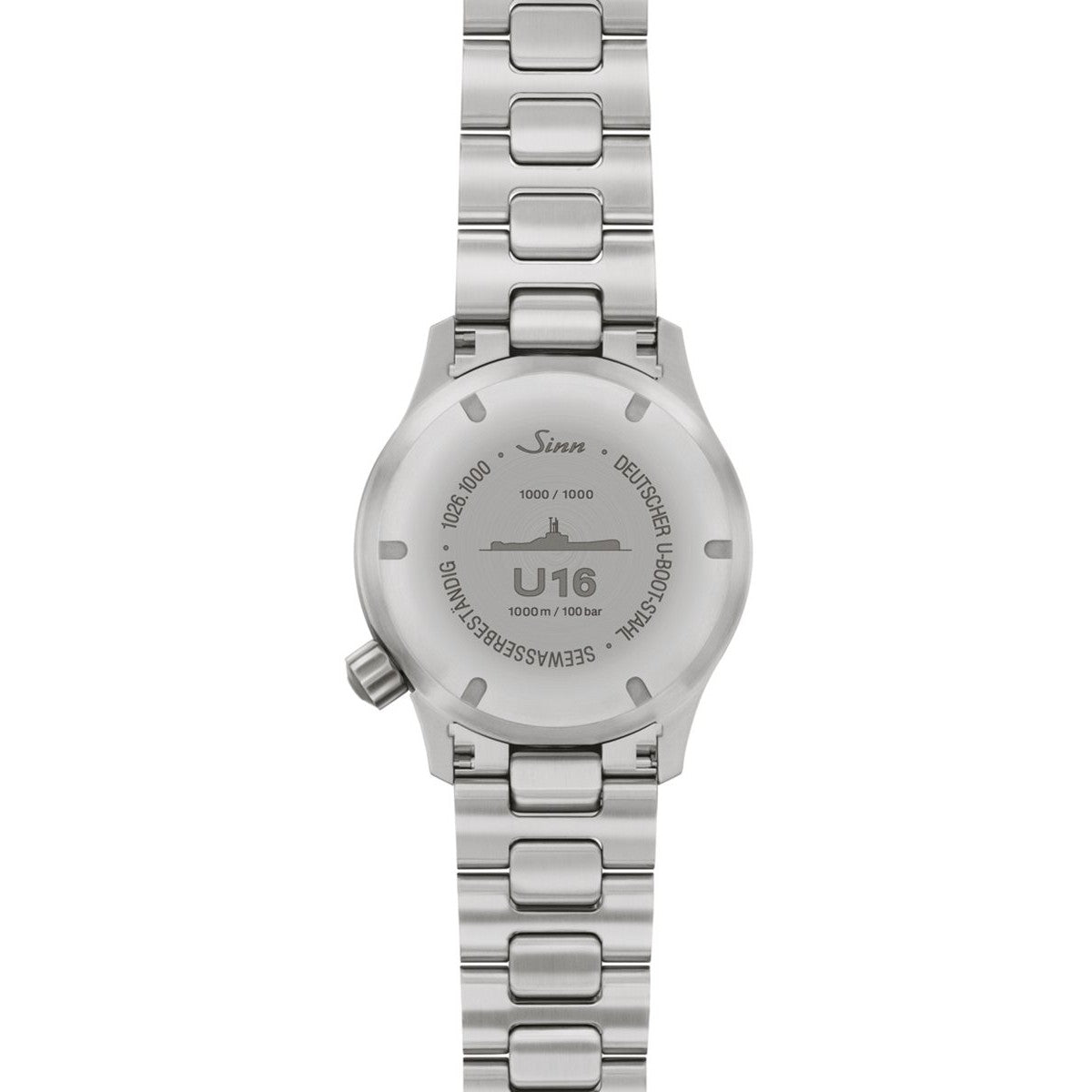 Sinn ジン U16 自動巻き 腕時計 メンズ Diving Watches ダイバーズウォッチ ステンレスバンド ドイツ製【60回分割手数料無料！】