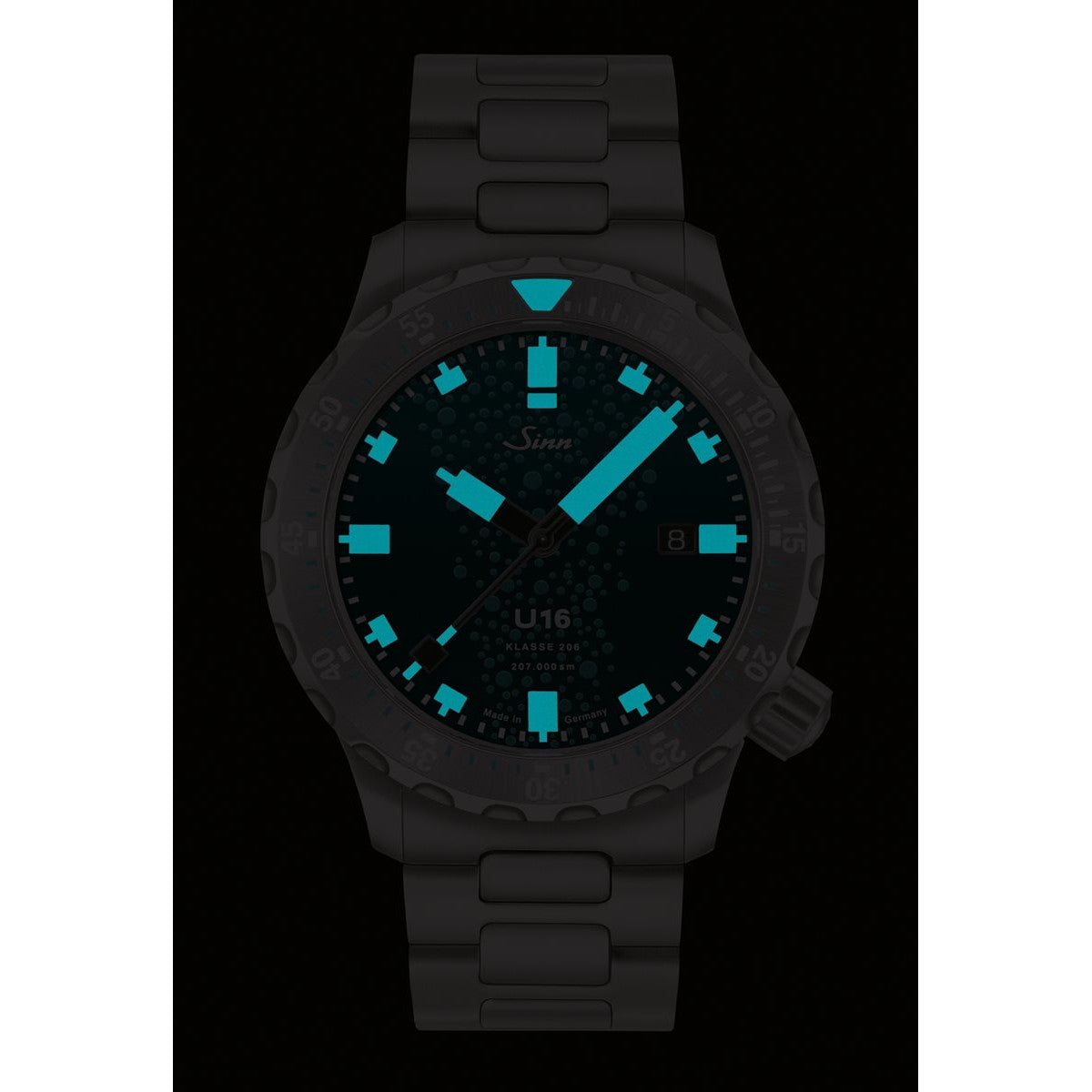 Sinn ジン U16 自動巻き 腕時計 メンズ Diving Watches ダイバーズウォッチ ステンレスバンド ドイツ製【60回分割手数料無料！】