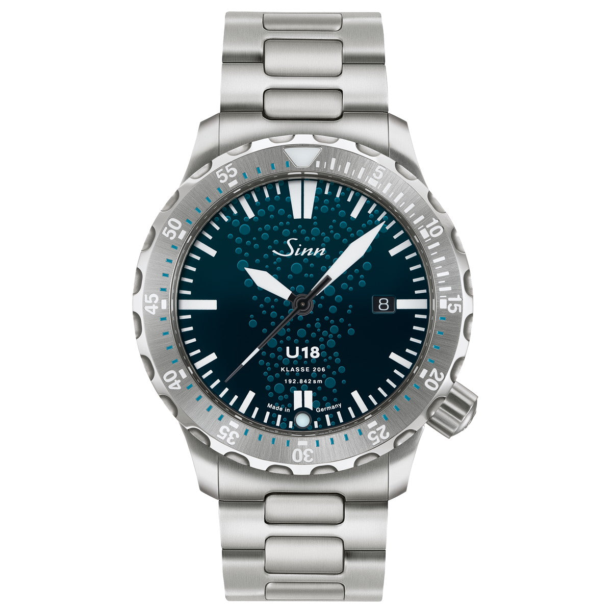 Sinn ジン U18 自動巻き 腕時計 メンズ Diving Watches ダイバーズウォッチ ステンレスバンド ドイツ製【60回分割手数料無料！】