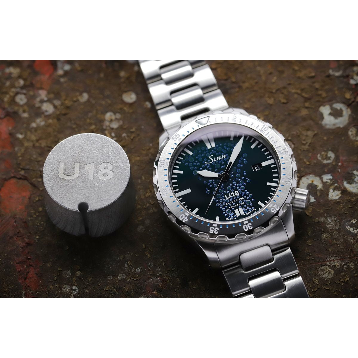 Sinn ジン U18 自動巻き 腕時計 メンズ Diving Watches ダイバーズウォッチ ステンレスバンド ドイツ製【60回分割手数料無料！】