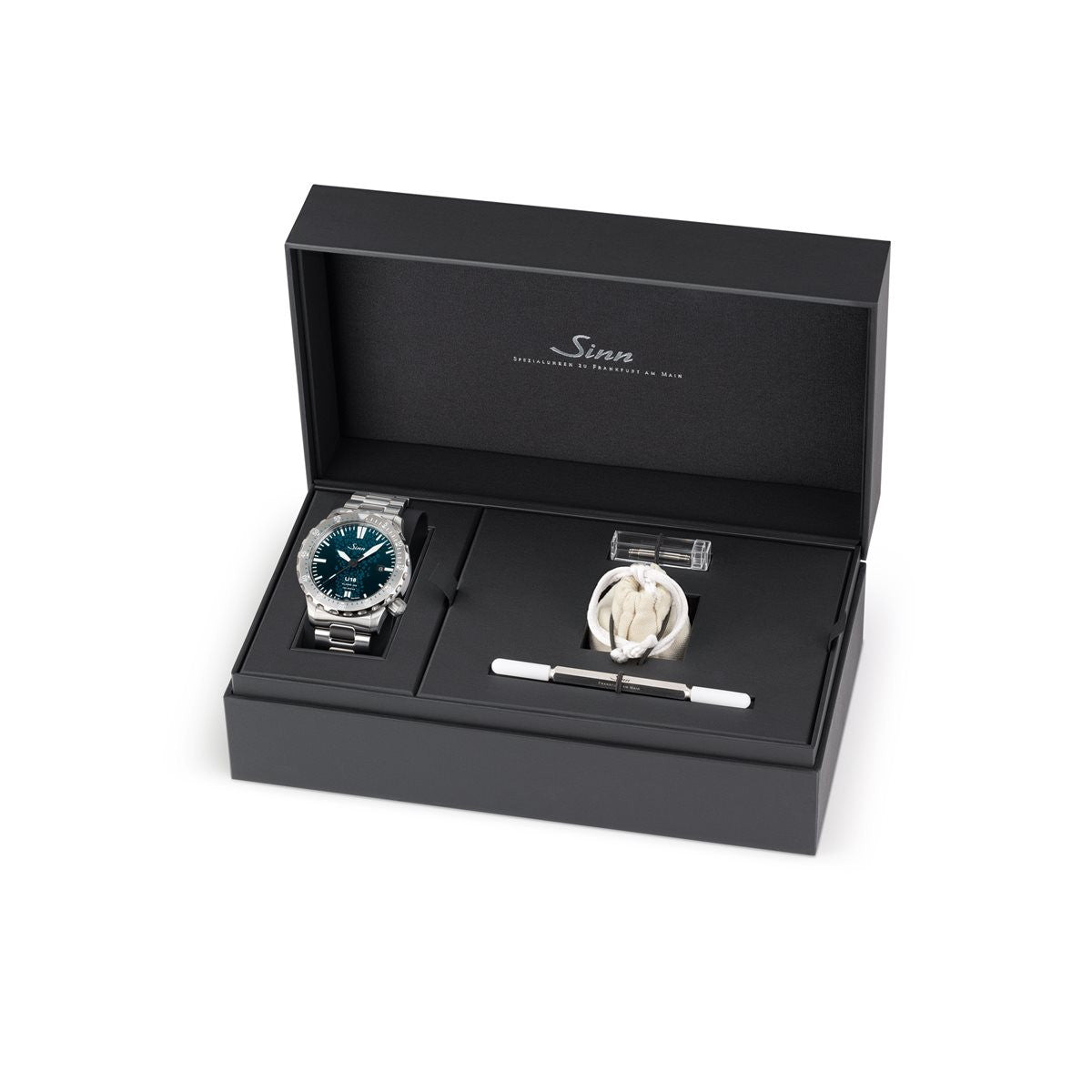 Sinn ジン U18 自動巻き 腕時計 メンズ Diving Watches ダイバーズウォッチ ステンレスバンド ドイツ製【60回分割手数料無料！】