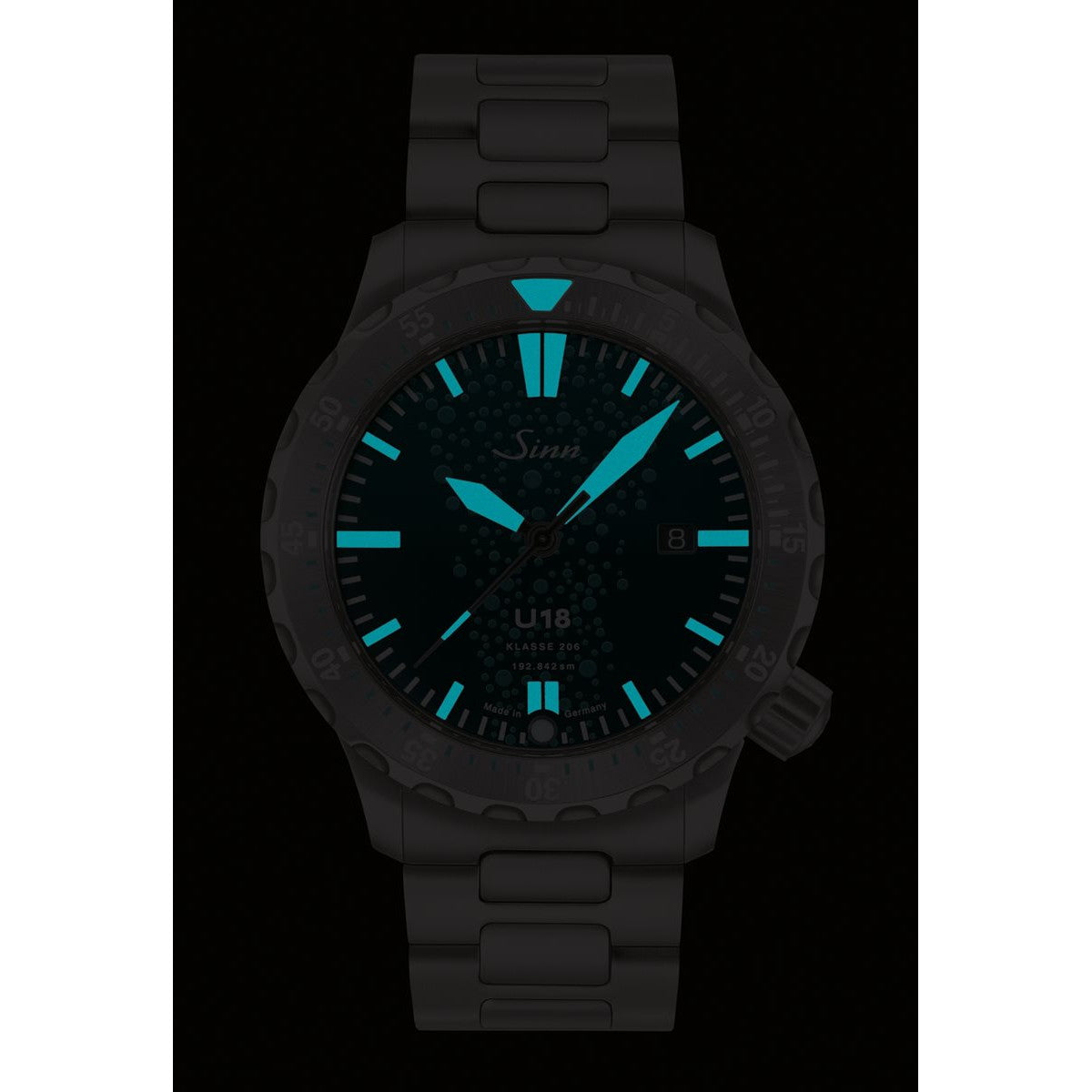 Sinn ジン U18 自動巻き 腕時計 メンズ Diving Watches ダイバーズウォッチ ステンレスバンド ドイツ製【60回分割手数料無料！】