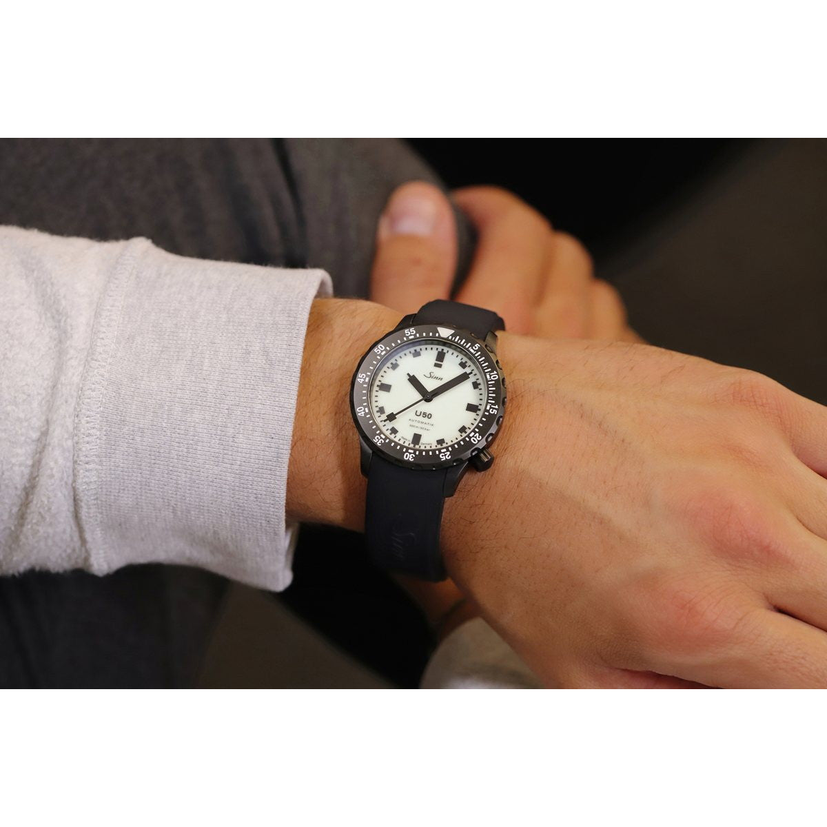 Sinn ジン U50.S.L 限定モデル 腕時計 メンズ Diving Watches ダイバーズウォッチ シリコンストラップ ドイツ製