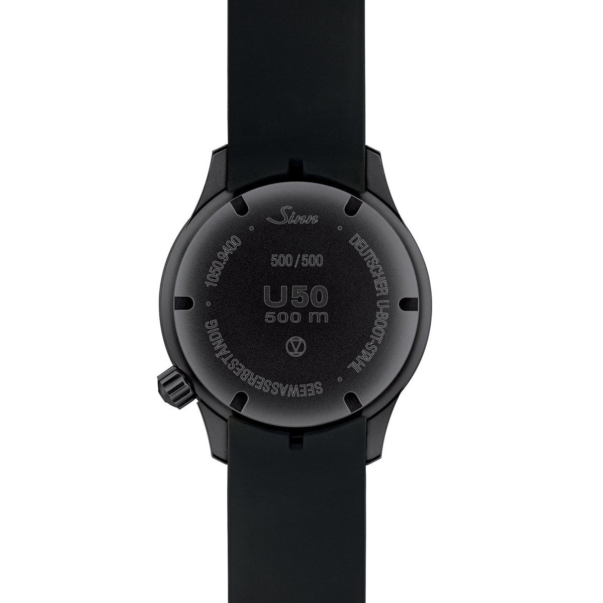 Sinn ジン U50.S.L 限定モデル 腕時計 メンズ Diving Watches ダイバーズウォッチ シリコンストラップ ドイツ製