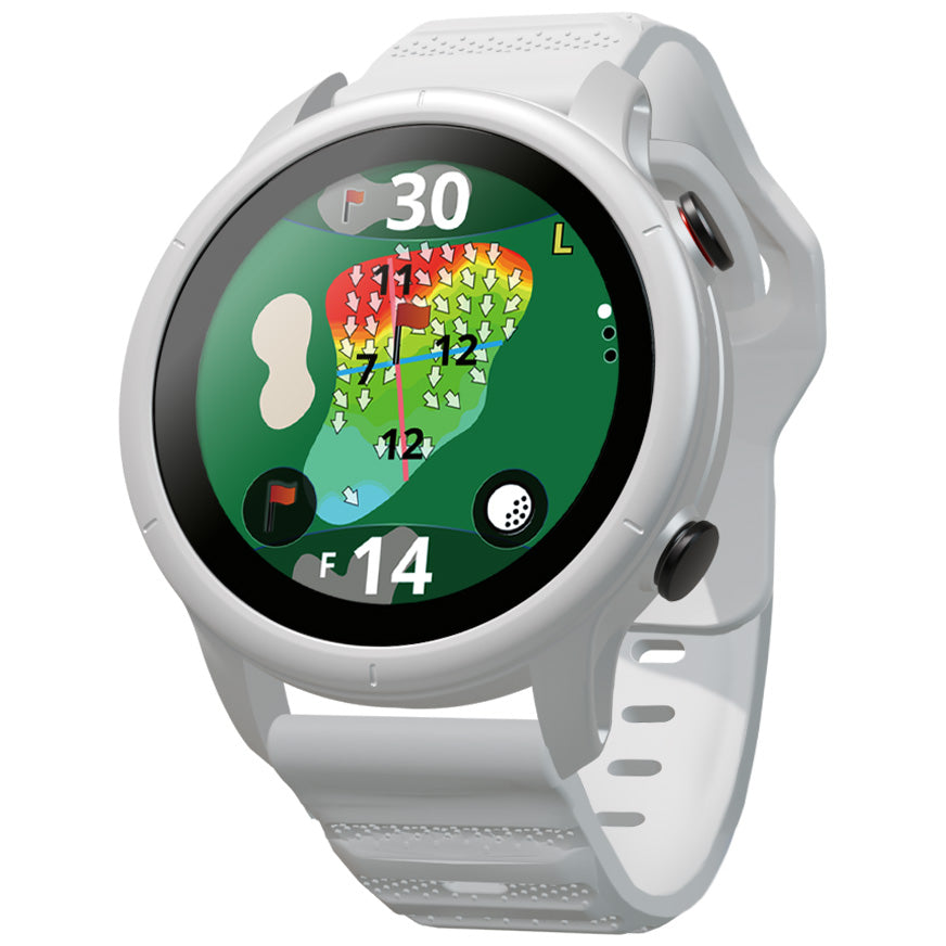 ショットナビ Shot Navi VELLIX V12 ベリックス V12 腕時計型 タッチパネル ゴルフ ナビ GPS 距離測定器 距離計測器 ホワイト【2026 新作】【60回分割手数料無料！】