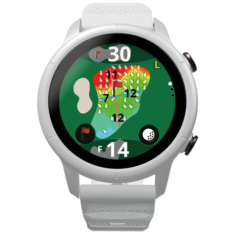 ショットナビ Shot Navi VELLIX V12 ベリックス V12 腕時計型 タッチパネル ゴルフ ナビ GPS 距離測定器 距離計測器 ホワイト【2026 新作】【60回分割手数料無料！】