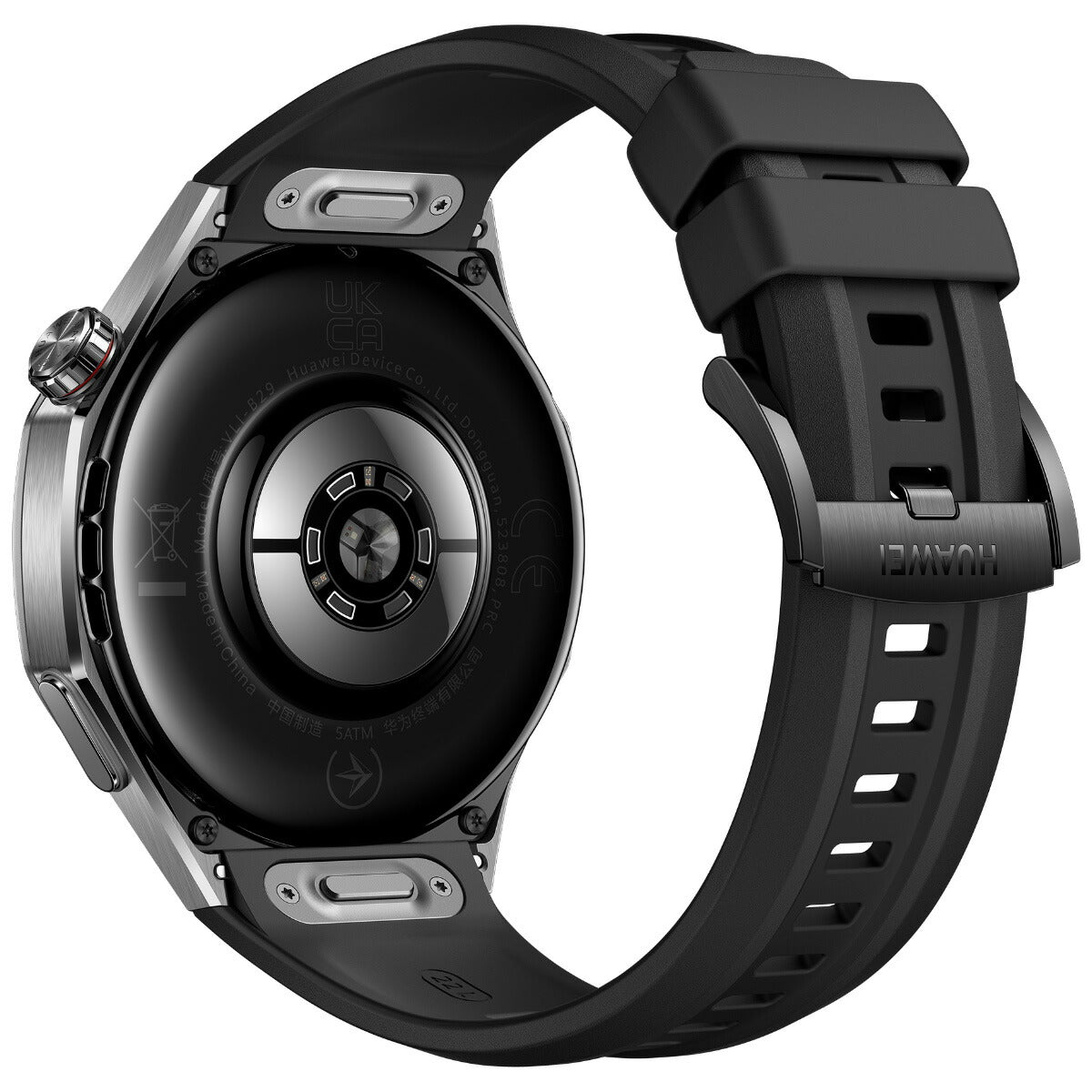 ファーウェイ HUAWEI スマートウォッチ WATCH GT5 PRO 46mm VLI-B29-BK ウェアラブル 血中酸素 ゴルフナビ ブラック 腕時計 メンズ レディース【2024 新作】