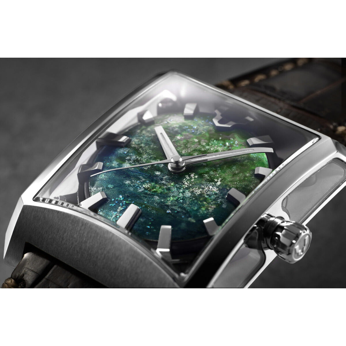 ミナセ MINASE 腕時計 JAPAN ART COLLECTION 悠彩文字盤 FIVE WINDOWS Mid size ～多元論者の庭 VM07-LDBTTG-SSD【60回分割手数料無料！】【2025 新作】